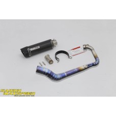 Pô PR2 Carbon Full System TITANIUM GSX R150-S150 / Raider Fi (chính hãng)